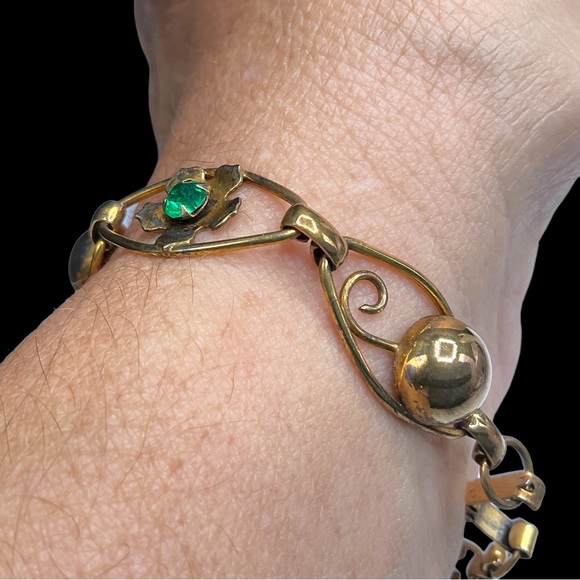 🌺Vintage Gold Filled Bracelet - Picture 10 of 15